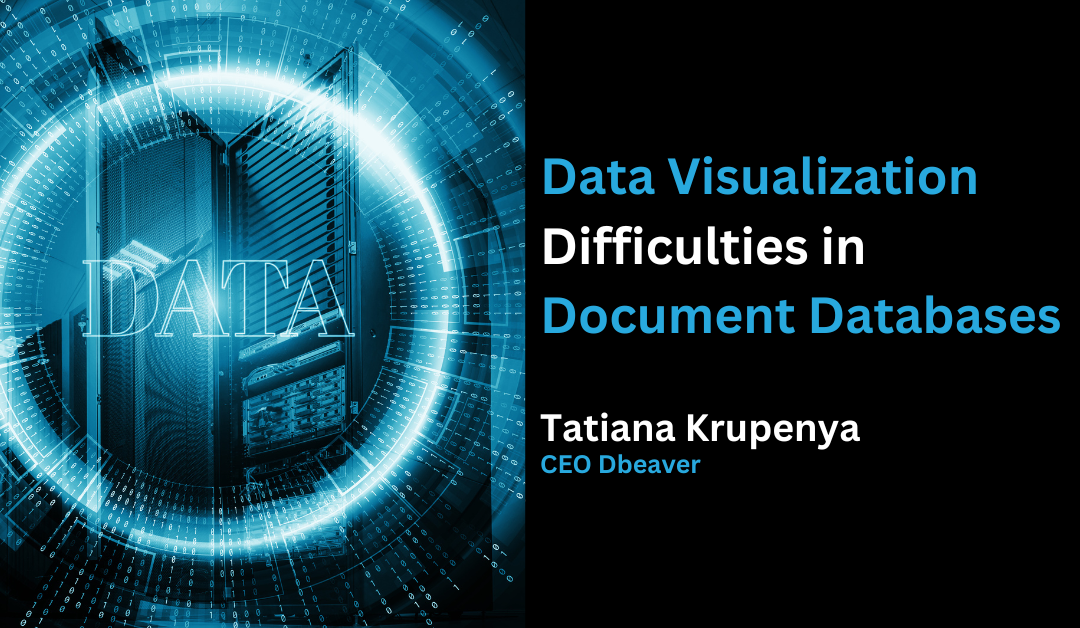 Data Visualization Difficulties in Document Databases